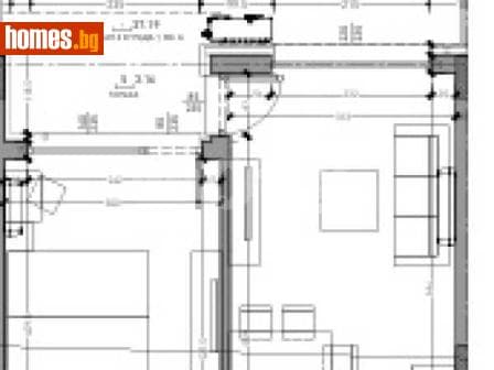 Двустаен, 66m²