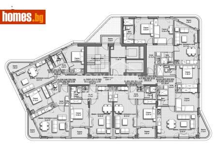 Двустаен, 73m²