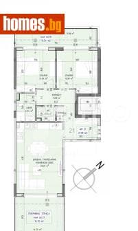 Тристаен, 93m²