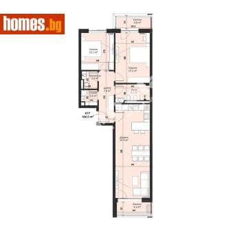 Тристаен, 87m²