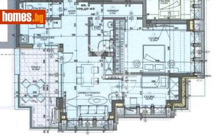 Тристаен, 124m²