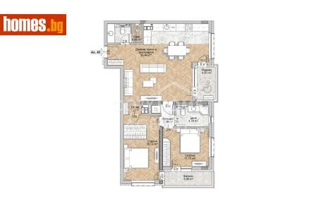 Тристаен, 123m²