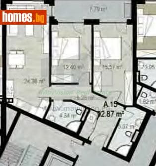 Тристаен, 108m²