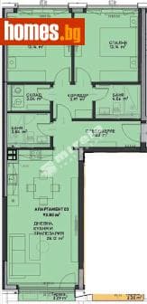 Тристаен, 112m²