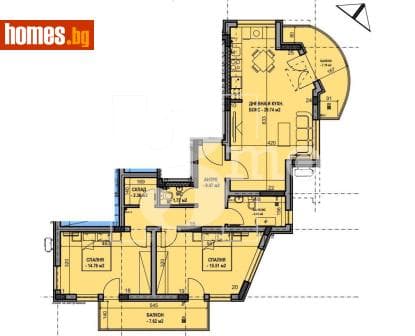 Тристаен, 132m²