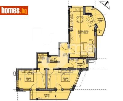 Тристаен, 137m²
