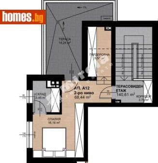 Двустаен, 167m²