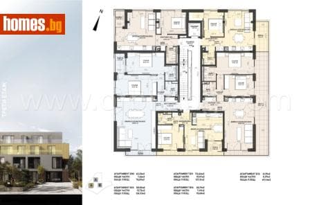 Тристаен, 115m²