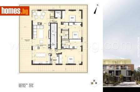 Тристаен, 115m²