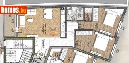 Тристаен, 97m²