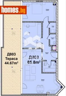 Тристаен, 101m²