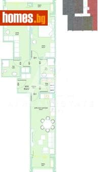 Тристаен, 122m²