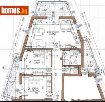 Тристаен, 113m²