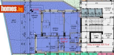 Тристаен, 88m²