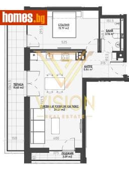 Двустаен, 97m²