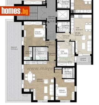 Тристаен, 171m²
