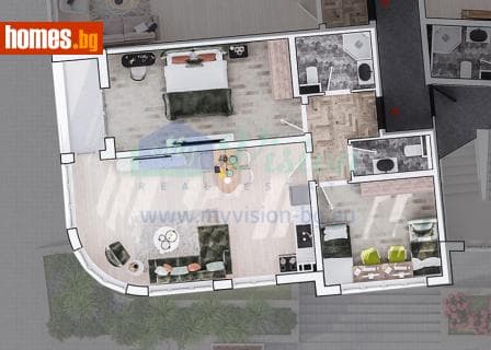 Тристаен, 110m²