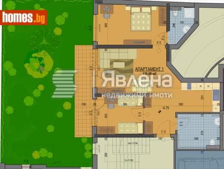 Тристаен, 117m²