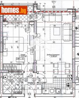Двустаен, 68m²