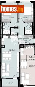 Тристаен, 113m²