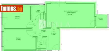 Тристаен, 101m²