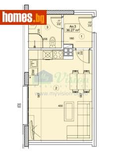 Едностаен, 46m²