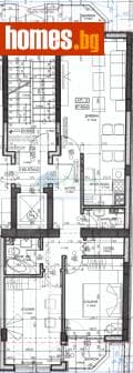 Тристаен, 121m²