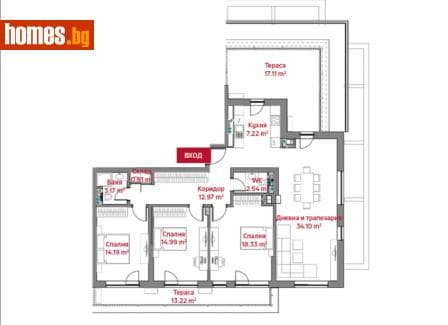 Четиристаен, 229m²
