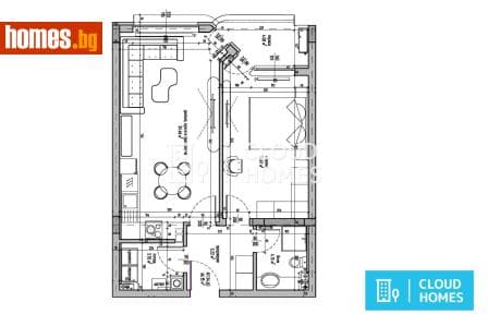 Двустаен, 78m²