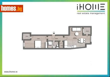 Двустаен, 76m²
