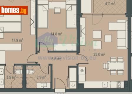 Тристаен, 103m²