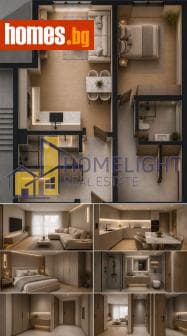 Едностаен, 51m²