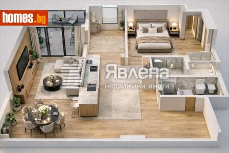 Тристаен, 129m²