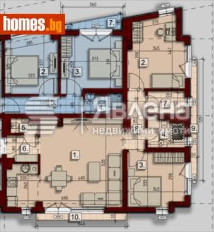 Тристаен, 108m²