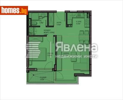 Двустаен, 78m²