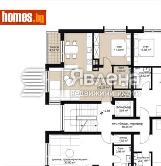 Двустаен, 79m²
