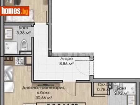 Тристаен, 106m²