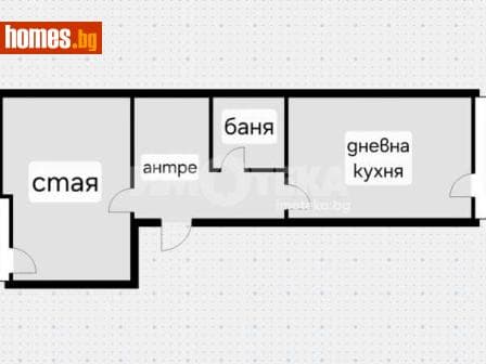 Двустаен, 79m²