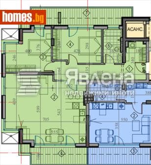 Тристаен, 144m²