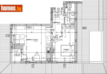 Двустаен, 74m²
