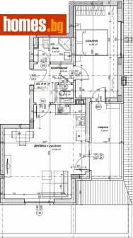 Двустаен, 78m²