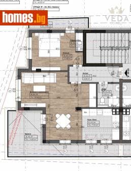 Двустаен, 110m²