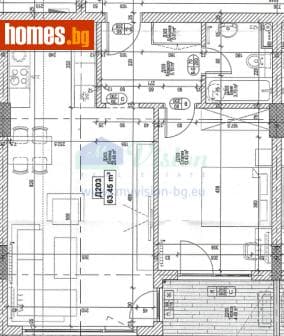 Двустаен, 75m²