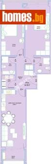Тристаен, 124m²