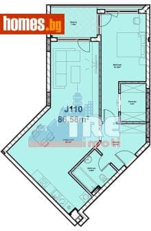 Двустаен, 102m²
