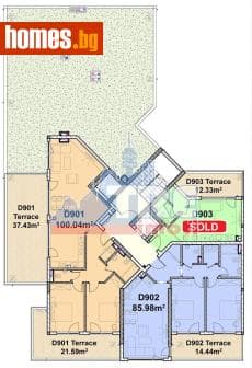 Тристаен, 188m²