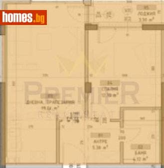 Двустаен, 72m²
