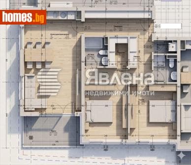 Тристаен, 120m²