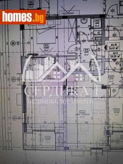 Двустаен, 57m²