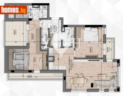 Тристаен, 130m²
